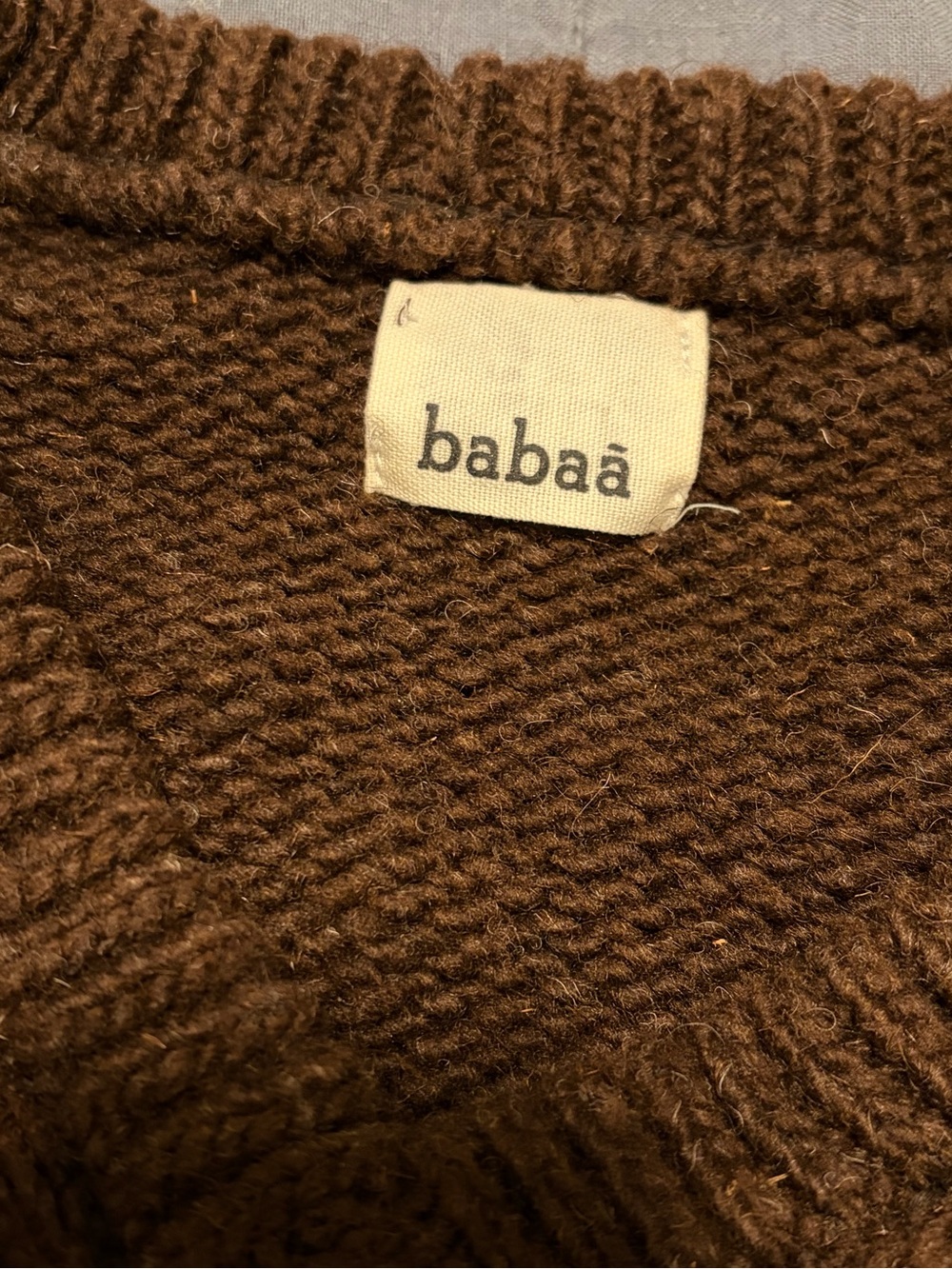 Babaa Jumper no97 Earth - Picture 5 of 6
